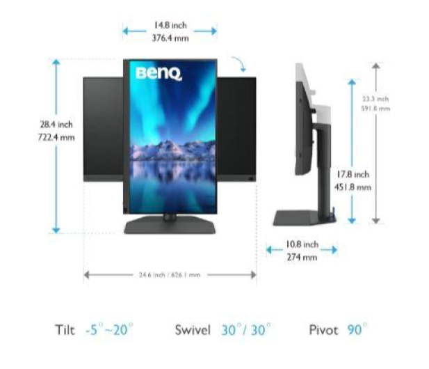 BenQ SW272Q - 1228893 - zdjęcie 3